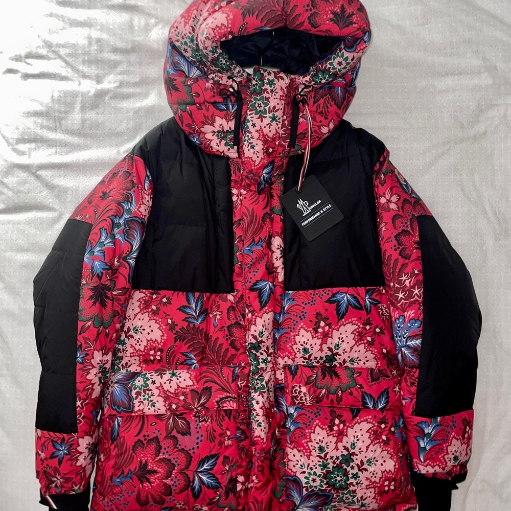 Moncler Floral Exclusive Ski Jacket